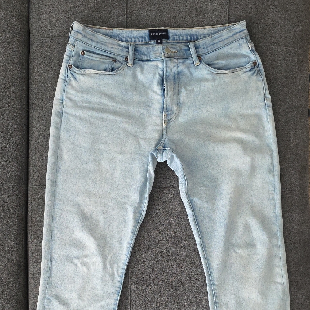 Lucky Brand Men's Denim Athletic Taper Jeans